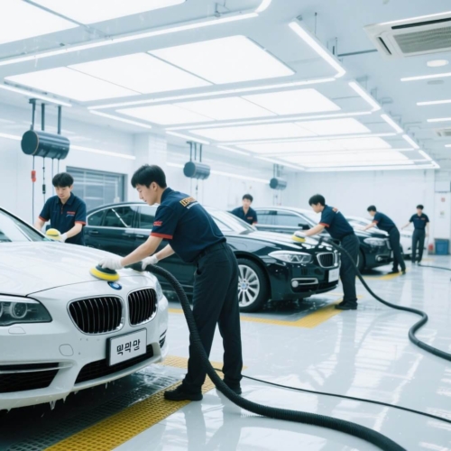 dreamina-2025-07-26-4178-A wide shot of a brightly lit, state-of-...